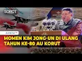 Kim Jong-Un di Perayaan Ulang Tahun ke-80 AU Korut di Wonsan, Pamer Akrobatik Jet Tempur
