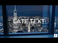 Late Text – Music & Lyric Video | Wildtown Avenue