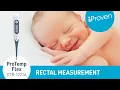 How to check your baby s rectal temperature safely - iProven ProTemp Flex DTR-1221A thermometer