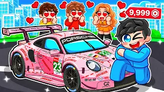 Gasté TODOS mis ROBUX en el Nuevo PORSCHE en Driving Empire en Roblox!