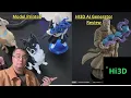Hi3D formerly Hitem3D - AI 3D Model Generator First Impressions Printed Results