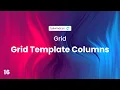 Grid Template Columns Tailwind CSS for Beginners