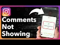 How To Fix Instagram Comments Not Showing
