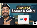 JavaFX GUI Program to Draw Shapes with Different Colors Build JavaFX GUI Apps