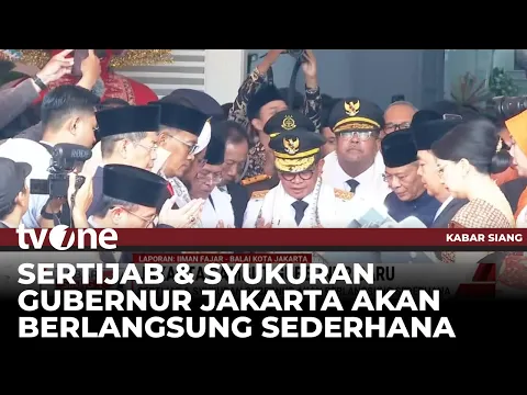 Usai Dilantik, Pramono-Rano akan Fokus Kerja Penuhi Janji Kampanye