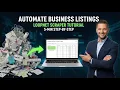 How to Scrape LoopNet Business Listings Automatically Tutorial
