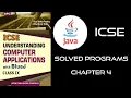 ICSE Solved Programs Class 9 Chapter-4