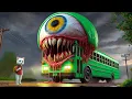 😱🚌 Kitten Encountered A Mutated School Bus Monster On Its Way To School! 🐱💥