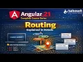 Routing in Angular 21 Routing in Angular Angular 21 tutorial series 2026