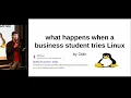 What happens when a business student tries Linux - Odin