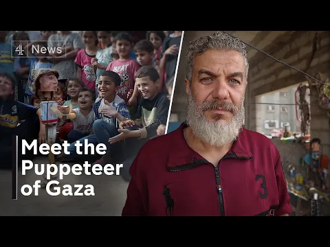 Download MP3 Israel Hamas war: the puppeteer bringing joy to Gaza’s children