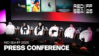 2025 Red Sea IFF Press Conference المؤتمر الصحفي لمهرجان البحر الأحمر السينمائي الدولي 