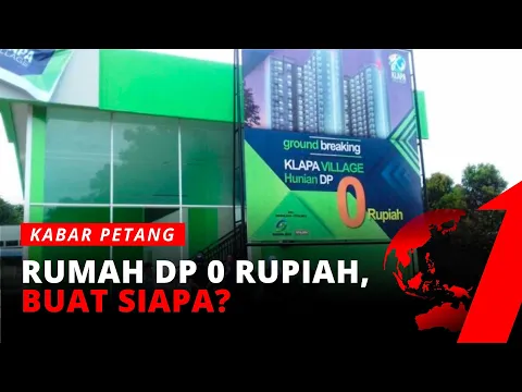 Rumah DP 0 Rupiah, Buat Siapa? | Laporan Utama tvOne