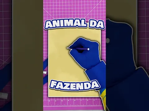 DESENHANDO UM ANIMAL DA FAZENDO | MUNDO DE KABOO