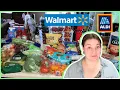 250 WALMART ALDI HAUL 1-Week Grocery Haul Meal Plan