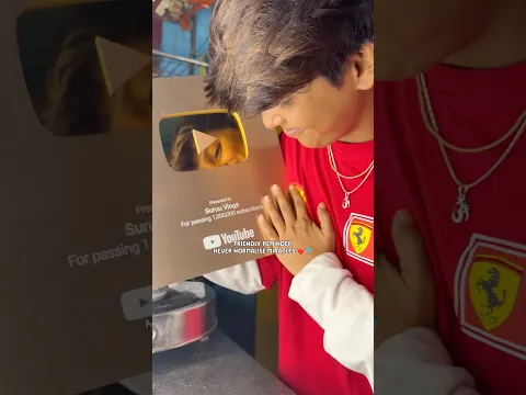 GOLDEN PLAY BUTTON ▶️ ki khushi mei banaye RASGULLA ❤️ #shorts #viral #rasgulla #goldenplaybuttonn