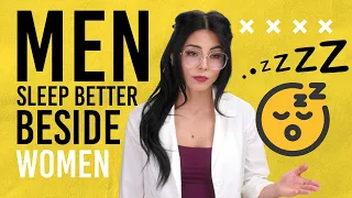 Men sleep better beside women, women sleep better beside dogs