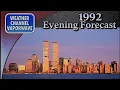1992 EVENING FORECAST Weather Channel Vaporwave VHS Nostalgia Mix with Visuals