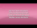 King - shaamein ft. Harjas Harjaayi | lyric video #arjun8deditz