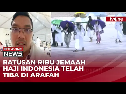 Jemaah Indonesia Bersiap Jalani Puncak Ibadah Haji di Arafah