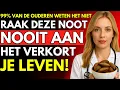 Lagu Boven de 60? Vermijd deze 3 noten en eet deze 3 elke dag!