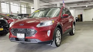 Used 2022 Ford Escape Titanium 1FMCU9J93NUA80022 Woodside Queens Brooklyn Bronx New York