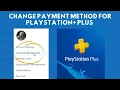 How to Change Payment Method for Playstation Plus