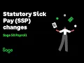 Sage 50 Payroll UK - SSP changes from April 2026