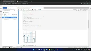 stem chart from matplotlib use python