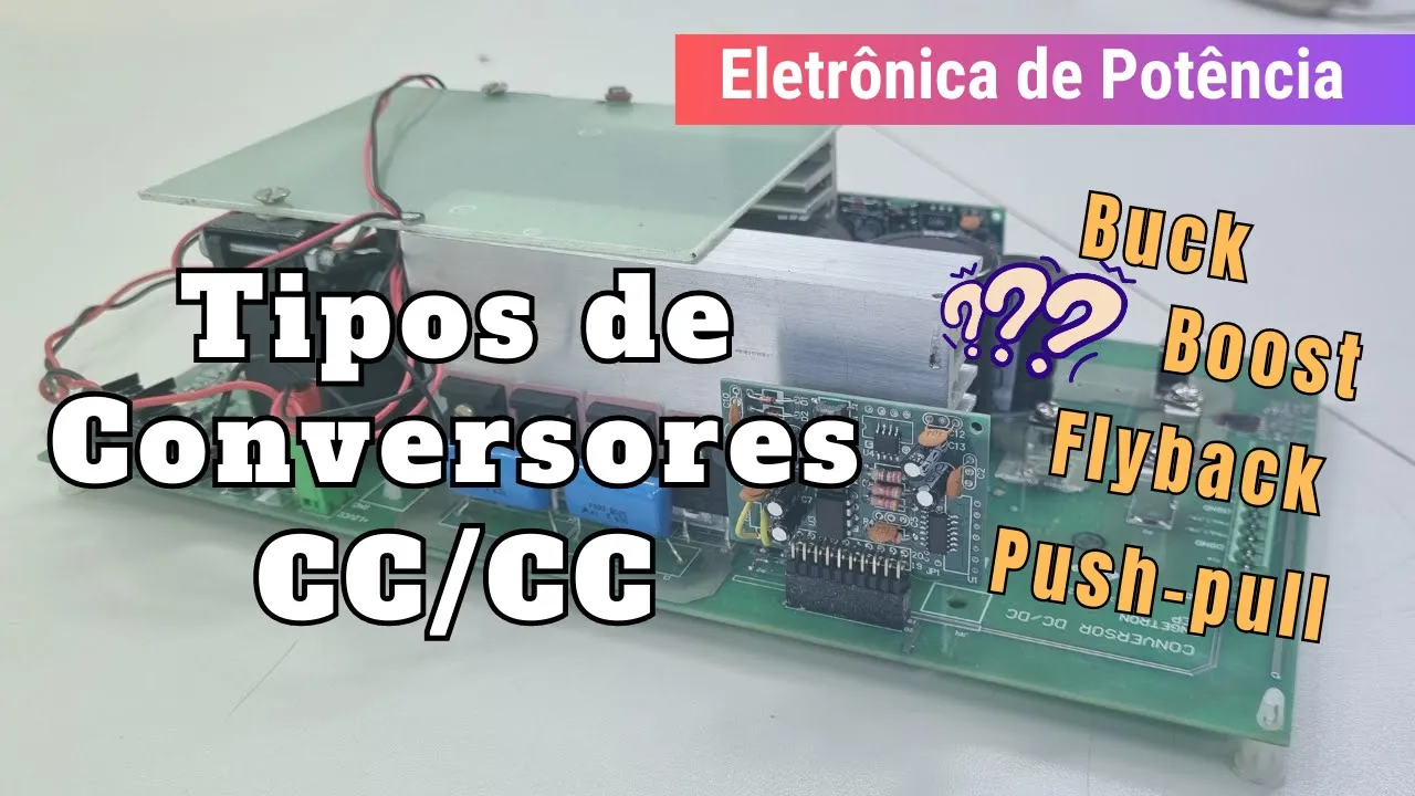 Tipos de Conversores CC/CC - Eletrônica de Potência