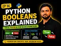 Python Booleans Explained Ep 14 True False the bool Function