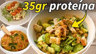 Comidas Fáciles con Mucha Proteína en Menos de 30 min