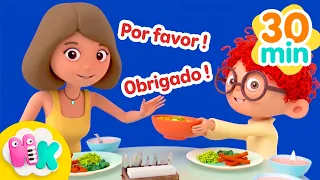 Música das Boas Maneiras 🙏 Por Favor e Obrigado! Canção Educativa para Crianças | HeyKids Português