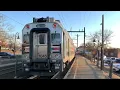 A few NJT trains at Walnut Street NJ 22