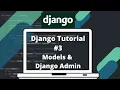 Django Tutorial Models Django Admin