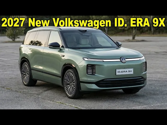 2027 Volkswagen ID. ERA 9X First Look: Is This 1,000-Kilometer Range Extender SUV the Ultimate Future of VW?