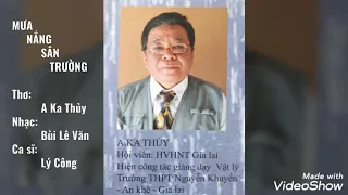 Mưa nắng sân trường