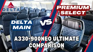 Delta Main vs Premium Select Ultimate Comparison on the A330-900neo