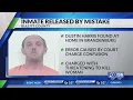 Accidentally released Bullitt County inmate back in custody