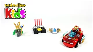 Lego Juniors 10721 Iron Man vs. Loki– Lego Speed Build for Kids
