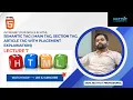 Lecture 7 HTML Semantic Tags Explained Main Section Article Tag with Placement Hindi