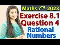 Q 4 Ex 8 1 - Rational Numbers