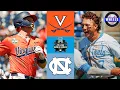 Virginia vs North Carolina Great College World Series Opener 2024 College Baseball