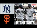 STILL PERFECT New York Yankees vs San Francisco Giants Full Game Highlights ESPN MLB