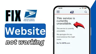 How to Fix USPS Website Not Working USPS Website Down Fix 2026