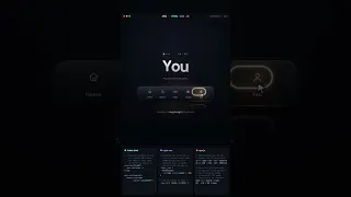 Modern Navigation Bar Animation HTML CSS JavaScript