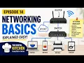CompTIA A Networking Basics Explained EASY Router Switch IP DNS DHCP