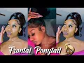 FRONTAL PONYTAIL SWOOP BANG w BARBIE INSPIRED PONYTAIL