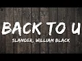 SLANDER William Black - Back To U Acoustic