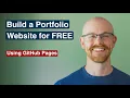 How to Create a Portfolio Website for FREE
